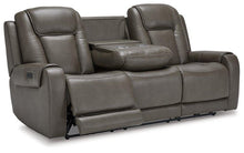 Load image into Gallery viewer, Card Player Smoke Power Reclining Sofa