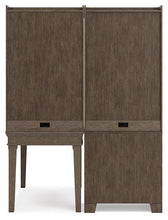Load image into Gallery viewer, Janismore Weathered Gray 4-Piece Bookcase Wall Unit with Desk