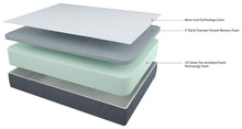 Load image into Gallery viewer, 12 Inch Chime Elite Gray Queen Foundation with Mattress