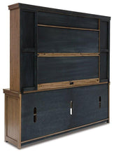 Load image into Gallery viewer, Boardernest Brown 85" TV Stand with Hutch