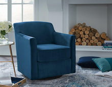 Load image into Gallery viewer, Bradney Ink Swivel Accent Chair