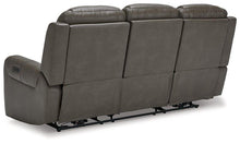 Load image into Gallery viewer, Card Player Smoke Power Reclining Sofa