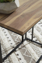 Load image into Gallery viewer, Bellwick Natural/Black Chairside End Table