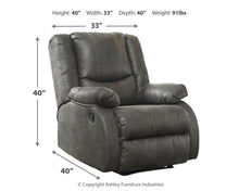 Load image into Gallery viewer, Bladewood - Zero Wall Recliner