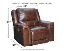 Load image into Gallery viewer, Catanzaro - Pwr Recliner/adj Headrest