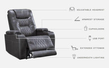 Load image into Gallery viewer, Composer - Pwr Recliner/adj Headrest