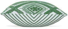 Load image into Gallery viewer, Bellvale Green/White Pillow (Set of 4)