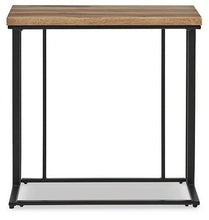 Load image into Gallery viewer, Bellwick Natural/Black Chairside End Table