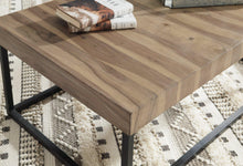 Load image into Gallery viewer, Bellwick Natural/Black Coffee Table