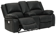 Load image into Gallery viewer, Calderwell - Dbl Rec Pwr Loveseat W/console