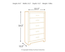 Load image into Gallery viewer, Culverbach - Five Drawer Chest