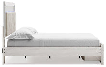 Load image into Gallery viewer, Altyra White Queen Upholstered Storage Bed
