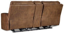Load image into Gallery viewer, Game Plan Caramel Power Reclining Loveseat