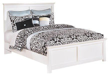Load image into Gallery viewer, Bostwick Shoals White Queen Panel Bed with Mirrored Dresser, Chest and 2 Nightstands