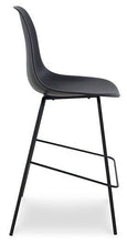 Load image into Gallery viewer, Forestead Black Counter Height Bar Stool (Set of 2)