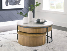 Load image into Gallery viewer, Fridley Gray/Brown/Black Nesting Coffee Table (Set of 2)