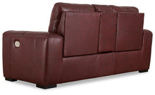 Load image into Gallery viewer, Alessandro Garnet Power Reclining Loveseat with Console