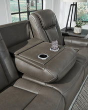 Load image into Gallery viewer, Card Player Smoke Power Reclining Sofa