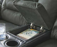 Load image into Gallery viewer, Earhart - Dbl Rec Loveseat W/console