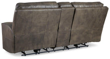 Load image into Gallery viewer, Game Plan Concrete Power Reclining Loveseat