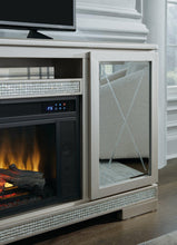 Load image into Gallery viewer, Flamory 72" TV Stand with Electric Fireplace