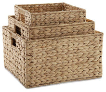 Load image into Gallery viewer, Elian Brown Basket (Set of 3)