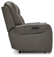 Load image into Gallery viewer, Card Player Smoke Power Reclining Sofa