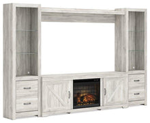 Load image into Gallery viewer, Bellaby 4-Piece Entertainment Center with Electric Fireplace