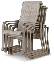Load image into Gallery viewer, Beach Front Beige Sling Arm Chair (Set of 4)