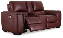 Load image into Gallery viewer, Alessandro Garnet Power Reclining Loveseat with Console