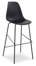 Load image into Gallery viewer, Forestead Black Bar Height Bar Stool