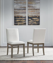 Load image into Gallery viewer, Anibecca Gray/Off White Dining Chair