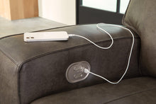 Load image into Gallery viewer, Game Plan Concrete Power Reclining Loveseat