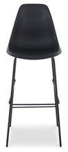 Load image into Gallery viewer, Forestead Black Bar Height Bar Stool