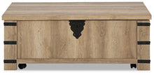Load image into Gallery viewer, Calaboro Light Brown Lift-Top Coffee Table