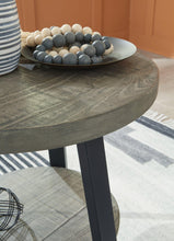 Load image into Gallery viewer, Brennegan Gray/Black End Table
