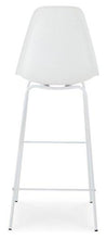 Load image into Gallery viewer, Forestead White Bar Height Bar Stool