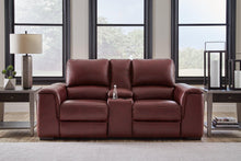 Load image into Gallery viewer, Alessandro Garnet Power Reclining Loveseat with Console
