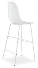 Load image into Gallery viewer, Forestead White Bar Height Bar Stool (Set of 2)