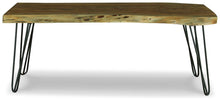 Load image into Gallery viewer, Haileeten Brown/Black Accent Bench