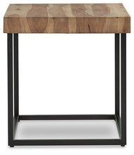 Load image into Gallery viewer, Bellwick Natural/Black End Table