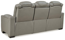 Load image into Gallery viewer, Backtrack Gray Power Reclining Sofa