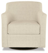 Load image into Gallery viewer, Bradney Linen Swivel Accent Chair