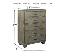 Load image into Gallery viewer, Arnett - Five Drawer Chest