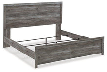 Load image into Gallery viewer, Bronyan Dark Gray King Panel Bed