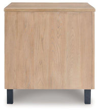 Load image into Gallery viewer, Freslowe Light Brown/Black End Table