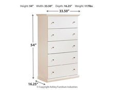 Load image into Gallery viewer, Bostwick Shoals White Queen Panel Bed with Mirrored Dresser, Chest and 2 Nightstands