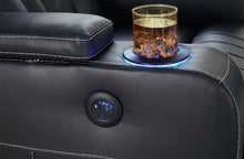 Load image into Gallery viewer, Center Point Black Recliner
