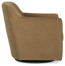Load image into Gallery viewer, Bradney Honey Swivel Accent Chair