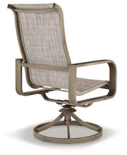 Load image into Gallery viewer, Beach Front Beige Sling Swivel Chair (Set of 2)